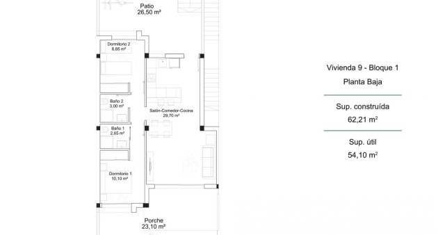 Nueva construcción  - Bungalow - Orihuela costa - PAU 26