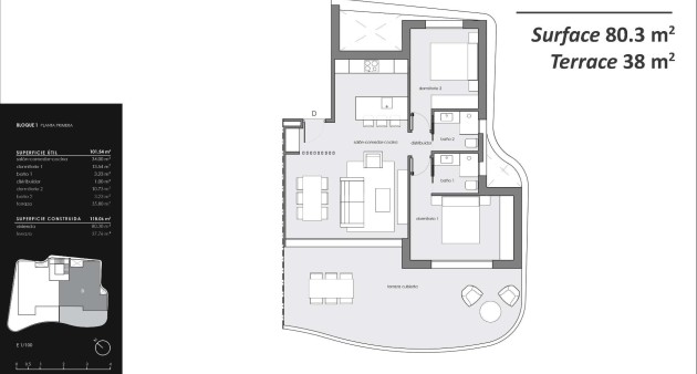 Nowo zbudowane - Apartament - Guardamar del Segura - El Raso