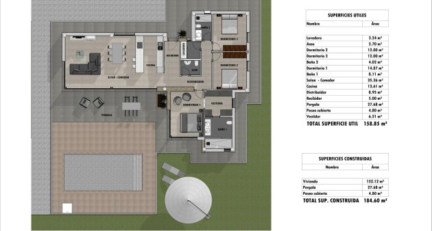 New Build - Villa - Pinoso - Pinoso - El Pinós