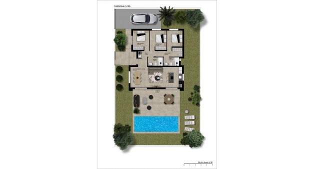 Nouvelle construction - Villa - Hondon de las Nieves - Urbaniz La Montañosa