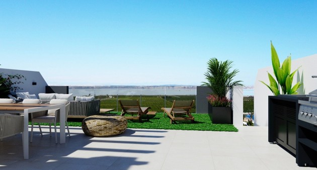 New Build - Bungalow - Torrevieja - Lago jardin