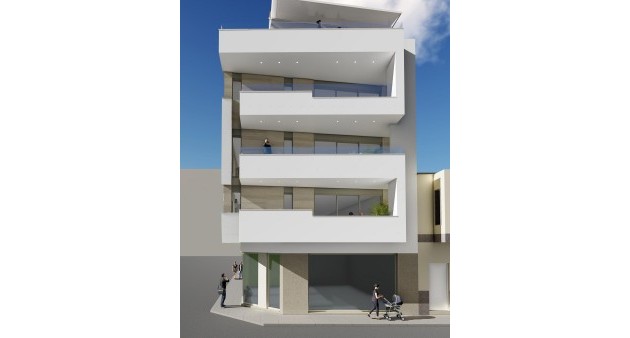 Nueva construcción  - Piso - Torrevieja - Playa del cura