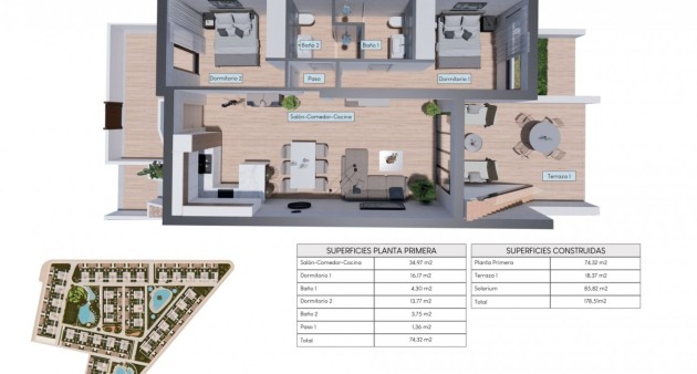 Nybygg - Bungalow - Torrevieja - Los Balcones