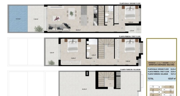 Nouvelle construction - Town House - San Javier - pueblo