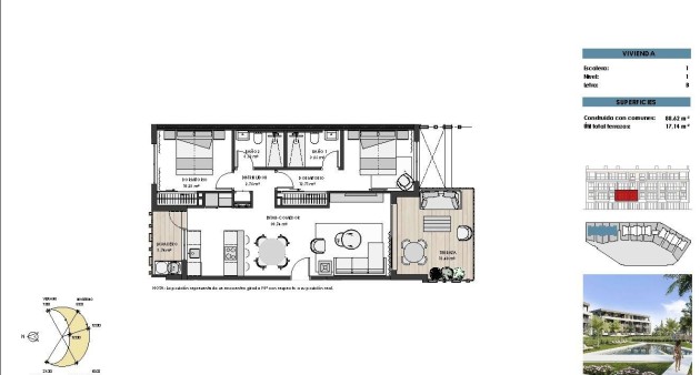 New Build - Apartment - Torre Pacheco - Santa Rosalia Lake And Life Resort