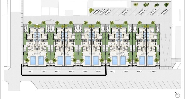 New Build - Villa - Los Nietos - Centro