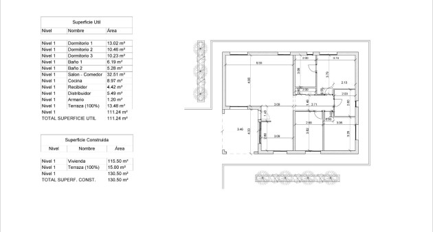 Nouvelle construction - Villa - Pinoso - Lel