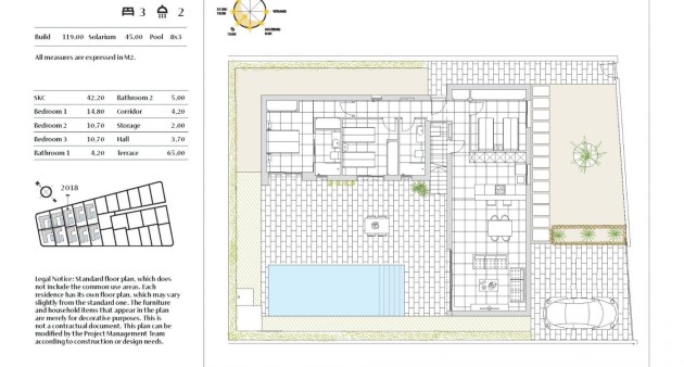 Nueva construcción  - Chalet - Algorfa - La finca golf