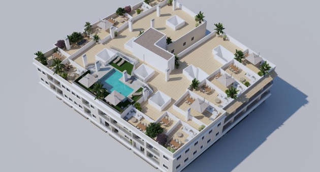 Nouvelle construction - Penthouse - Algorfa - Pueblo