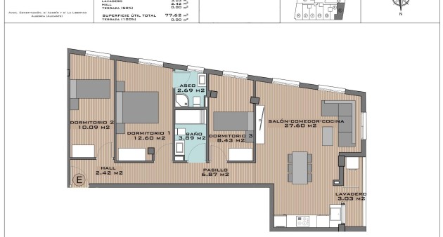 Nowo zbudowane - Apartament - Algorfa - Pueblo