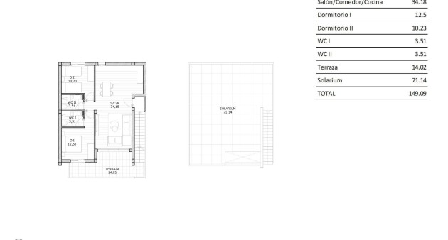 New Build - Bungalow - San Miguel - Pueblo