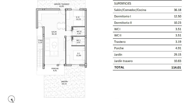 Nueva construcción  - Bungalow - San Miguel - Pueblo