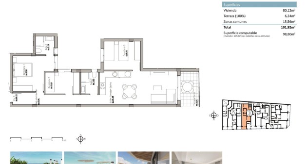 New Build - Penthouse - Guardamar del Segura - Pueblo