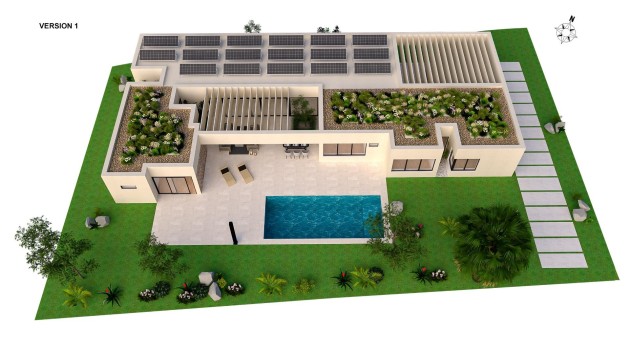 Nouvelle construction - Villa - BAÑOS Y MENDIGO - Altaona Golf