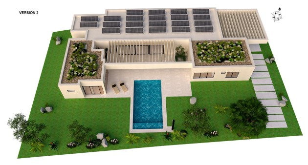 Nouvelle construction - Villa - BAÑOS Y MENDIGO - Altaona Golf