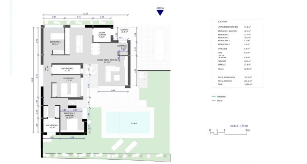 New Build - Villa - BAÑOS Y MENDIGO - Altaona Golf