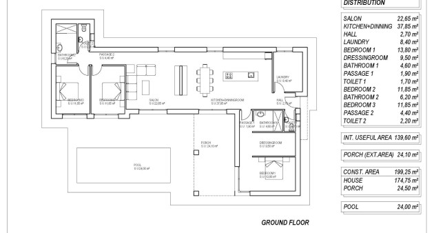 New Build - Villa - Pinoso - Lel