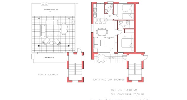 New Build - Bungalow - Fuente Álamo - La Pinilla