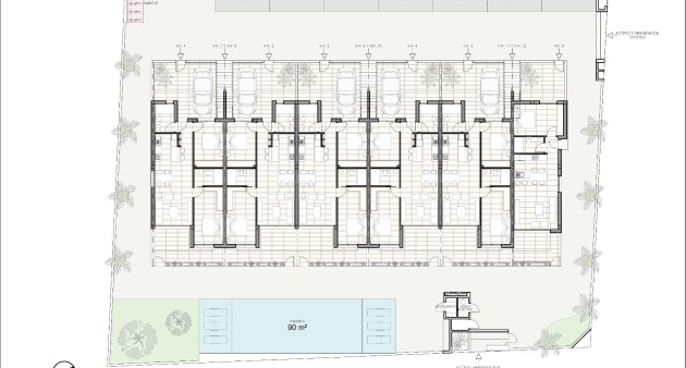 New Build - Bungalow - Pilar de La Horadada - Zona Pueblo