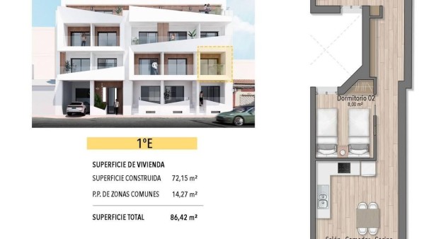 Nueva construcción  - Piso - Torrevieja - Playa de El Cura