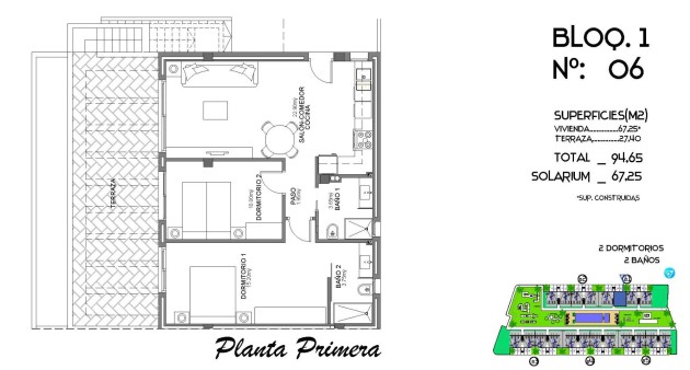 Nueva construcción  - Bungalow - Algorfa - La finca golf