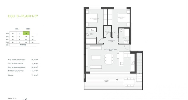 Nouvelle construction - Penthouse - Orihuela - Las Colinas