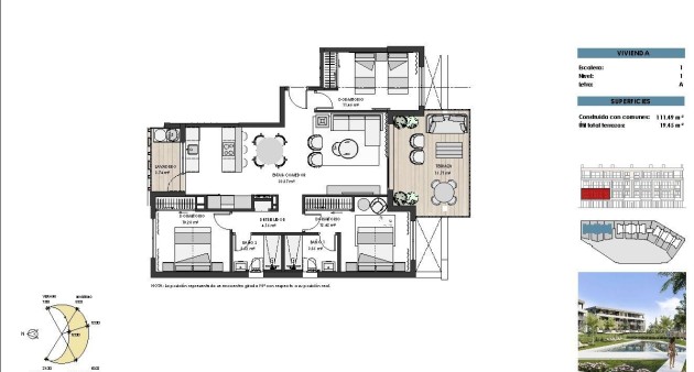 New Build - Apartment - Torre Pacheco - Santa Rosalia Lake And Life Resort