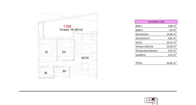 New Build - Penthouse - San Miguel - Pueblo