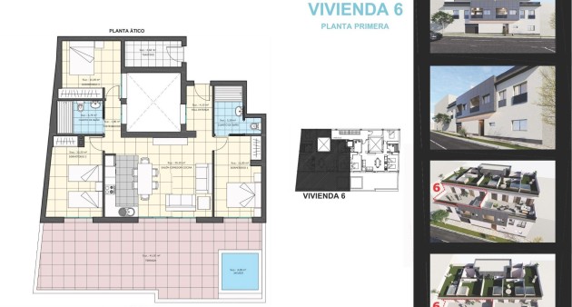 Nouvelle construction - Penthouse - Pilar de La Horadada - pueblo