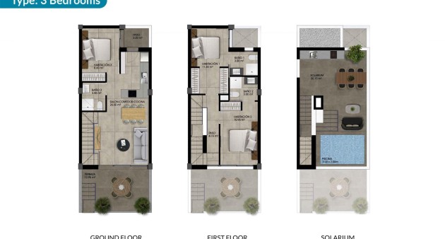 New Build - Town House - Dolores - Sector 2