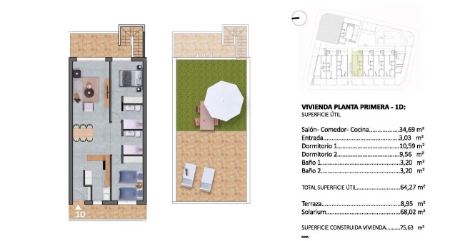 Nueva construcción  - Bungalow - Pilar de La Horadada - pueblo