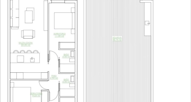 Nieuwbouw - Bungalow - San Pedro del Pinatar - Los antolinos