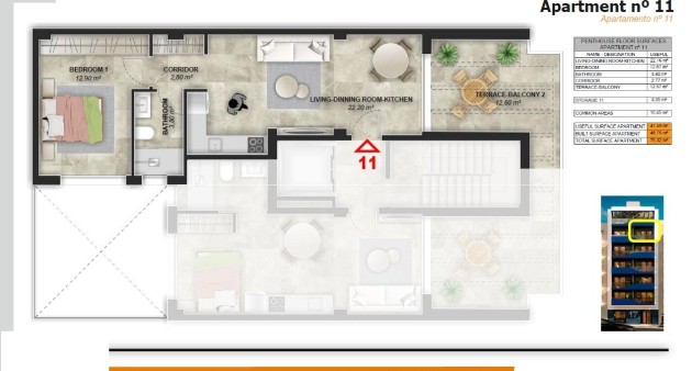 New Build - Penthouse - Torrevieja - Playa del Acequión