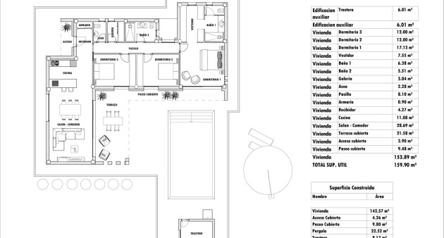 New Build - Villa - Aspe - Poligono 19
