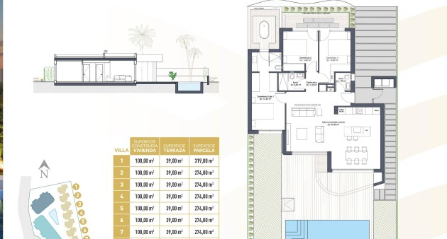 New Build - Villa - Los Alcázares - Serena Golf