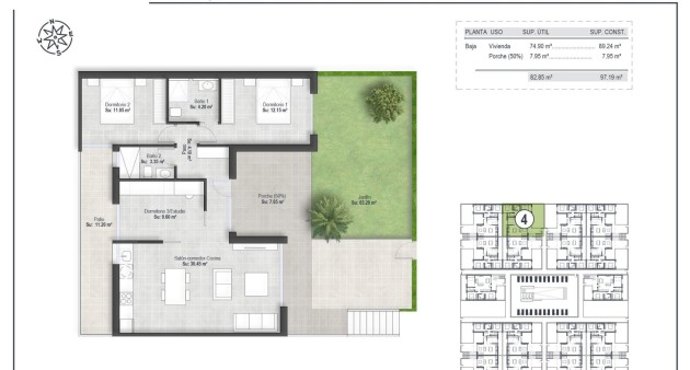 New Build - Bungalow - Alhama de Murcia - Condado De Alhama