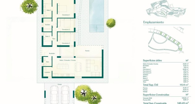 New Build - Villa - Fuente Álamo - Hacienda del Alamo