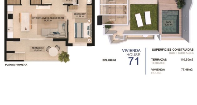 New Build - Bungalow - Pilar de La Horadada - La Torre de la Horadada