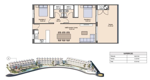 New Build - Apartment - Finestrat - Balcon de finestrat