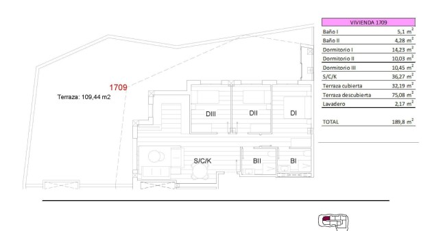 New Build - Penthouse - San Miguel - Pueblo