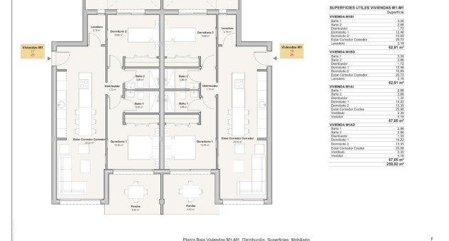 Nybygg - Ground floor apartment - Mojacar - Playa De Macenas