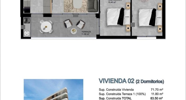 New Build - Apartment - Santa Pola - pueblo