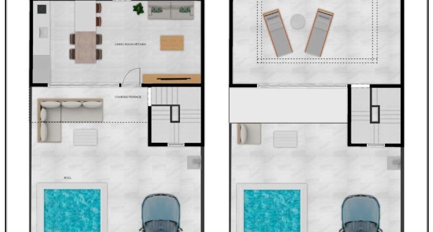 Nieuwbouw - Town House - Fuente Álamo - La Pinilla