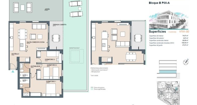 New Build - Ground floor apartment - Benicassim - Almadraba
