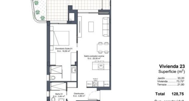 Nieuwbouw - Bungalow - Ciudad Quesada - Rojales - Lo Marabú