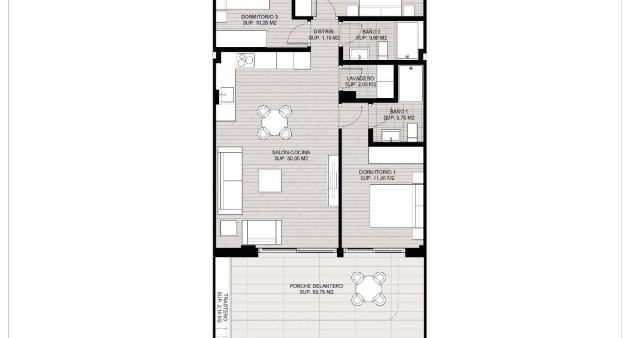 New Build - Bungalow - San Pedro del Pinatar - Los Cuarteros