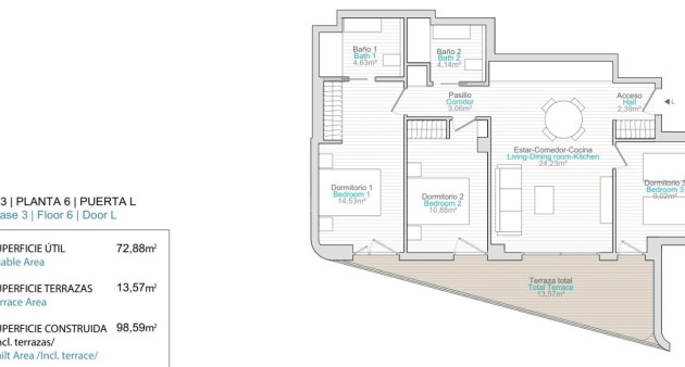 Nowo zbudowane - Apartament - Villajoyosa - La Tellerola