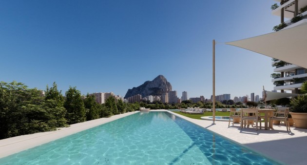 New Build - Apartment - Calpe - Marisol park