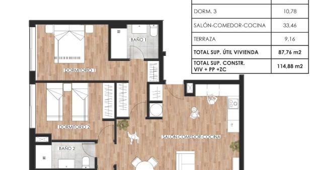 New Build - Apartment - Torrevieja - Parque de las Naciones