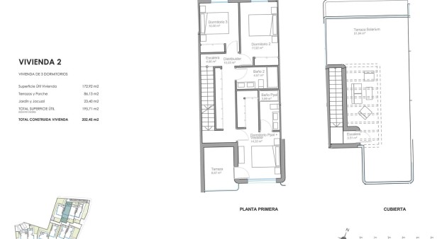 New Build - Town House - Mojacar - Playa de la Mena